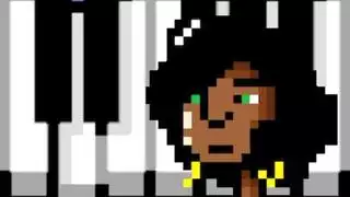 جلسة جيتار عفوية تؤدي إلى مص عميق وجنس عنيف