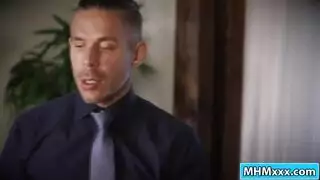 19 year old latina swallows and gets painted with a huge cumshot